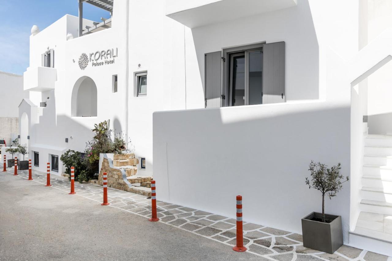 Korali Palace Hotel Naxos City Exterior foto